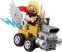 76091 LEGO® Marvel Super Heroes Mighty Micros: Thor és Loki összecsapása