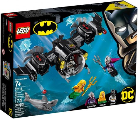 76116 LEGO® DC Comics™ Super Heroes Batman™ tengeralattjárója és a víz alatti ütközet