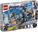   76123 LEGO® Marvel Super Heroes Amerika Kapitány Outrider támadás