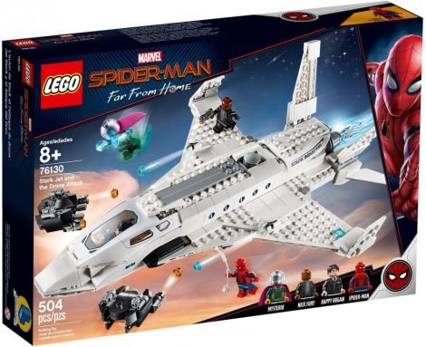 76130 LEGO® Marvel Super Heroes A Stark jet és a dróntámadás