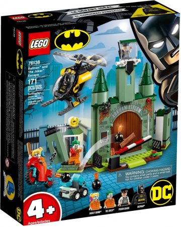 76138 LEGO® DC Comics™ Super Heroes Batman™ és Joker™ szökése