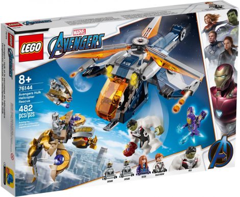 76144 LEGO® Marvel Super Heroes Bosszúállók Hulk helikopteres mentése