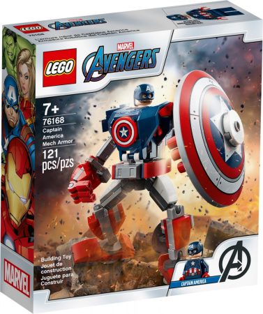 76168 LEGO® Marvel Super Heroes Amerika Kapitány páncélozott robotja