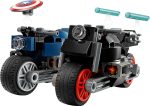   76260 LEGO® Marvel Super Heroes Fekete Özvegy és Amerika Kapitány motorkerékpárok