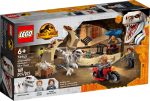   76945 LEGO® Jurassic World™ Atrociraptor dinoszaurusz: Motoros üldözés