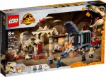   76948 LEGO® Jurassic World™ T-Rex és Atrociraptor dinoszaurusz szökése