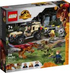   76951 LEGO® Jurassic World™ Pyroraptor és Dilophosaurus szállítás