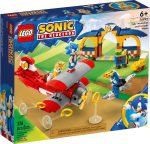   76991 LEGO® Sonic the Hedgehog™ Tails műhelye és Tornado repülőgépe