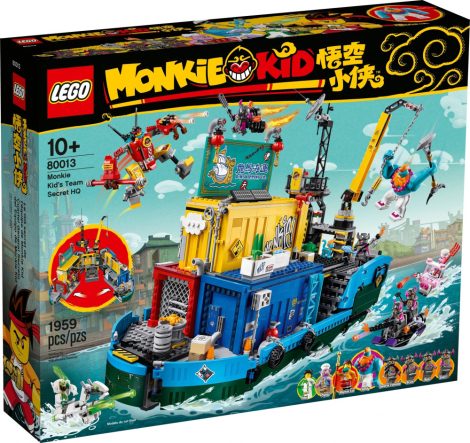 80013 LEGO® Monkie Kid Monkie Kid csapatának titkos főhadiszállása