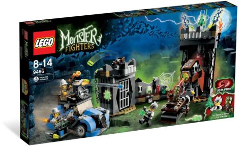 9466 LEGO® Monster Fighters Az őrült professzor szörnyetege