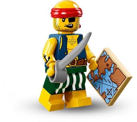 COL16-9 LEGO® Minifigurák 16. sorozat Mihaszna kalóz