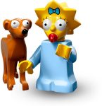   COLSIM2-4 LEGO® Minifigurák A Simpson család™ 2. sorozat Maggie Télapó segédjével