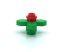 MINEFLOWER01 LEGO® Alkatrész Minecraft™ virág - piros