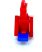 MINEPARROT01 LEGO® Alkatrész Állat, repülő Minecraft™ papagáj