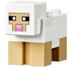   MINESHEEP01 LEGO® Alkatrész Állat, szárazföldi Minecraft™ bárány