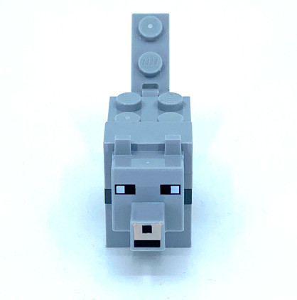 MINEWOLF04 LEGO® Alkatrész Minecraft™ farkas