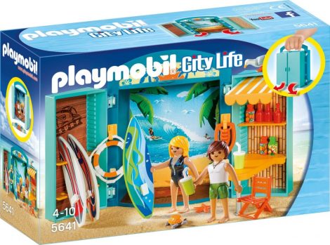 Playmobil City Life 5641 Hordozható Surf Shop