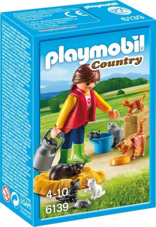 Playmobil Country 6139 Tarka macska család