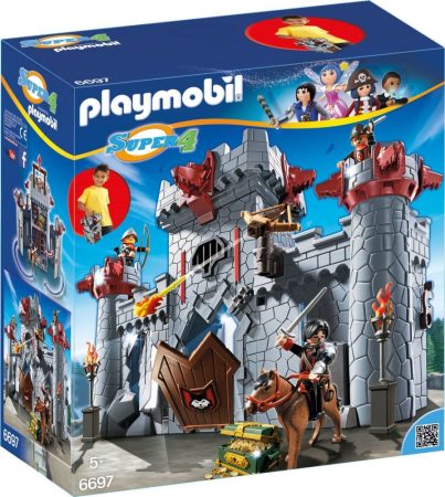 Playmobil Super 4 6697 A Sötét gróf hordozható kastélya