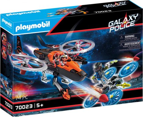 Playmobil Galaxy Police 70023 Kalóz helikopter