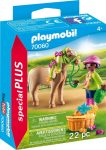 Playmobil Kiegészítők 70060 Lány pónival