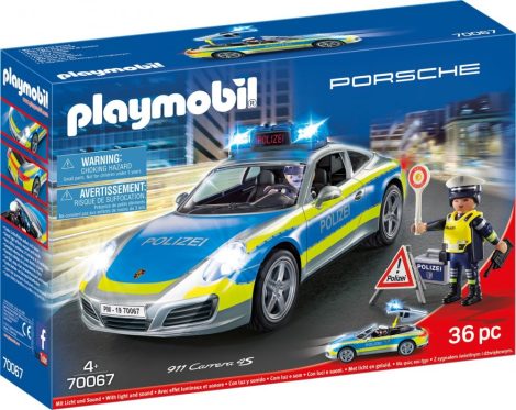 Playmobil City Action 70067 Rendőr Porsche 911 Carrera 4S