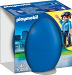   Playmobil Kiegészítők 70085 Rendőr kutyával húsvéti tojásban