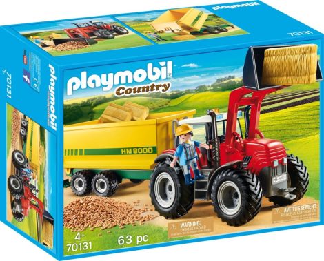 Playmobil Country 70131 Traktor pótkocsival