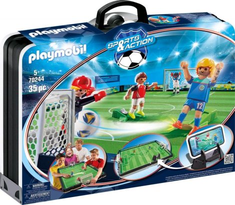 Playmobil Sports & Action 70244 Hordozható futtballaréna