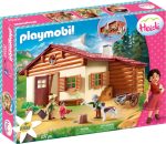   Playmobil Heidi 70253 Heidi és nagyapja az alpesi kunyhóban