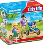 Playmobil City Life 70284 Anya két gyerekével