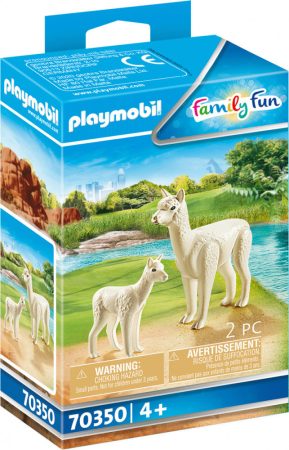 Playmobil Family Fun 70350 Alpaka kicsinyével