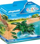 Playmobil Family Fun 70358 Alligátor kicsinyeivel