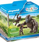 Playmobil Family Fun 70360 Gorilla kicsinyeivel