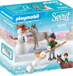   Playmobil Spirit Riding Free 70398 Havas móka Nyiszivel és Konok úrral