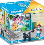 Playmobil Family Fun 70439 Turista bankautomatával