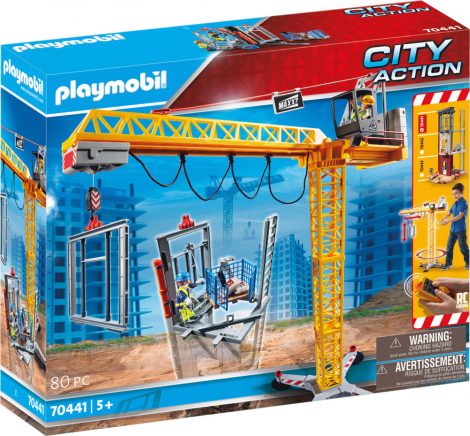 Playmobil City Action 70441 Távirányítós építkezési daru