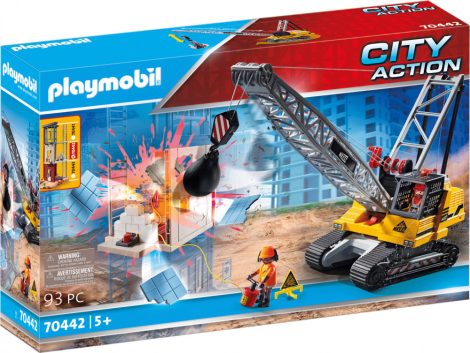 Playmobil City Action 70442 Lánctalpas markoló