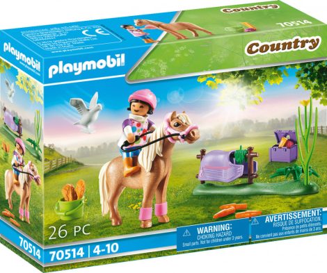 Playmobil Country 70514 Izlandi Póni Kiegészítőkkel