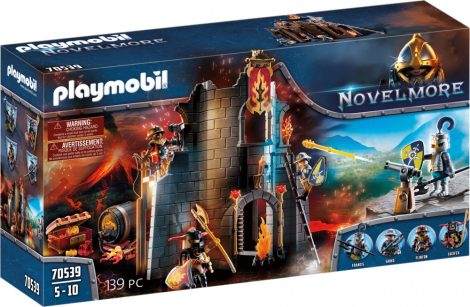 Playmobil Novelmore 70539 Burnham Raiders égő rom