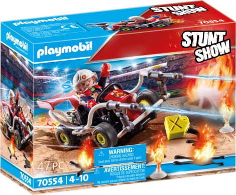Playmobil Stunt Show 70554 Tűzoltó gokart