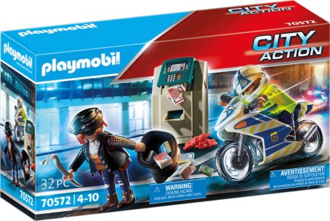 Playmobil City Action 70572 Motoros rendőr bevetésen