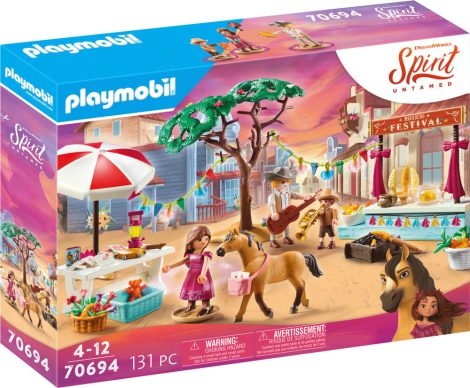 Playmobil Spirit Riding Free 70694 Miradero Fesztivál