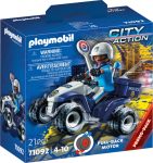 Playmobil City Action 71092 Hátrahúzós rendőr Quad