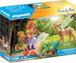 Playmobil Family Fun 71188 Gyógynövénygyűjtő lány