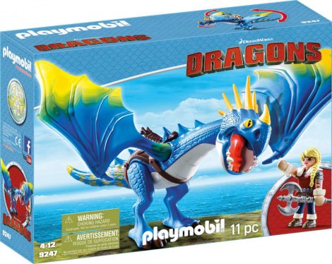 Playmobil Dragons 9247 Astrid és Viharbogár