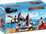 Playmobil Dragons 9249 Eret négylövetű tűznyílpuskával