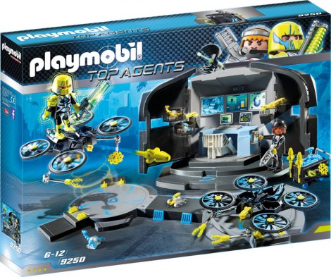 Playmobil Top Agents 9250 Dr. Drone irányítóterme