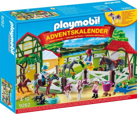 Playmobil Kiegészítők 9262 Adventi naptár - Lovas farm