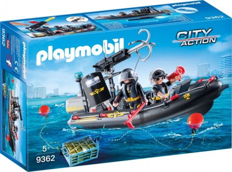 Playmobil City Action 9362 Rendőrségi motorcsónak